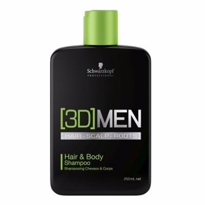 Shampoing corps/ cheveux 3D Men 250ml